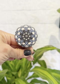 Escarapelas grandes con strass - comprar online