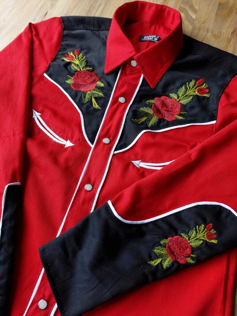 Camisa Western Red Sky