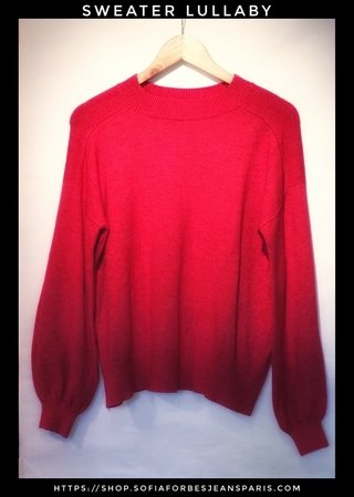 SWEATER MUTINE ROJO