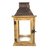 Lanterna Marroquina de Madeira Decorativa Pequena 33x17cm - comprar online