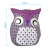 Almofada Coruja Lilás Decorativa Sala Quarto C/ Enchimento - Tuberias Comércio | Loja de Decoração, Presentes e Jardim