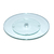 Centro de Mesa Prato Giratório Vidro 8mm Petisqueira 40cm