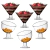 Kit 3 Taças Inclinada Grande E 3 Taças Martine Grande 2,4L