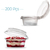 Kit C/200 Embalagem Descartável Pote Doce Pequeno Delivery