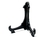 Suporte Para Pratos e Azulejos Preto 9cm