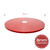 Prato Giratório 55cm De Vidro Temperado 8mm Cor Vermelho - comprar online