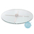 Centro De Mesa Giratório Vidro 10mm Inox304 Premium 85cm na internet