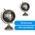 Enfeite Decorativo Globo Terrestre Grande 32cm Preto - Tuberias Comércio | Loja de Decoração, Presentes e Jardim