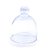 Cupula de Vidro Mini Redoma Transparente 13cm Altura