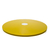 Prato Giratório 55cm De Vidro Temperado 8mm Cor Amarelo - comprar online
