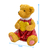 Escultura Urso Resina Menina Coração Sentado 13cm - Tuberias Comércio | Loja de Decoração, Presentes e Jardim
