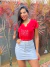 T-SHIRT GOLA V PREMIUM - DONA DE MIM na internet