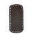 Fundo de couro legitimo Cia do Fio 22x11cm - loja online