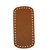 Fundo de couro legitimo Cia do Fio 22x11cm - comprar online