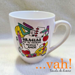 Taza "Gracias por tu vocación, paciencia y amor"