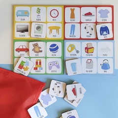 Lotería didáctica de aprendizaje