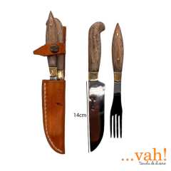 Set x2 cubiertos 14cm