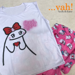 Pijama corto adulto Flork enamorado - comprar online