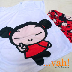 Pijama corto adulto Pucca en internet