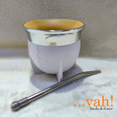 Mate pampa Blanco - comprar online