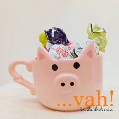 Taza Chanchito 3 con golosinas - comprar online