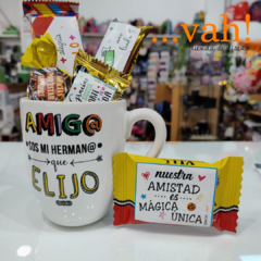 Taza Amig@ con golos - comprar online