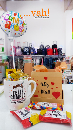Box Feliz Cumple con globo - comprar online