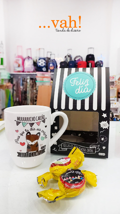 Taza Cumpleaños con caja en internet