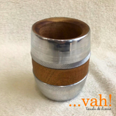 Mate huevito de madera