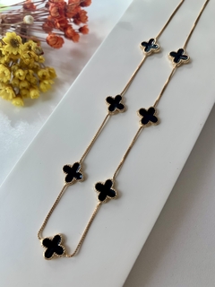 Colar Trevo 45cm Folheado a ouro 18k - GARG1640D - comprar online