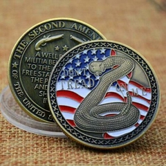 Moeda Gadsden Don't Tread On Me / Armas da Liberdade (4 unidades) - comprar online