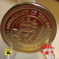 Moeda US NAVY SEAL's Team V Comemorativa na internet