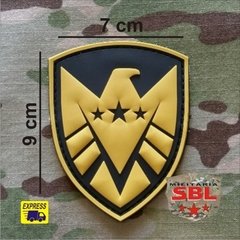 Imagem do Patch Emborrachado Escudo SHIELD.