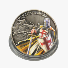 Imagem do 2 Moedas Cruz de Malta Cavaleiros Templários - PROMOÇÃO