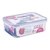Conjunto Pote Hermético Retangular 3 Pçs Euro Home