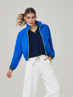 Jaqueta bomber azul - Natural Basic