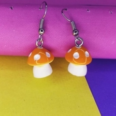 Brinco de Cogumelo Amanita – Laranja - comprar online
