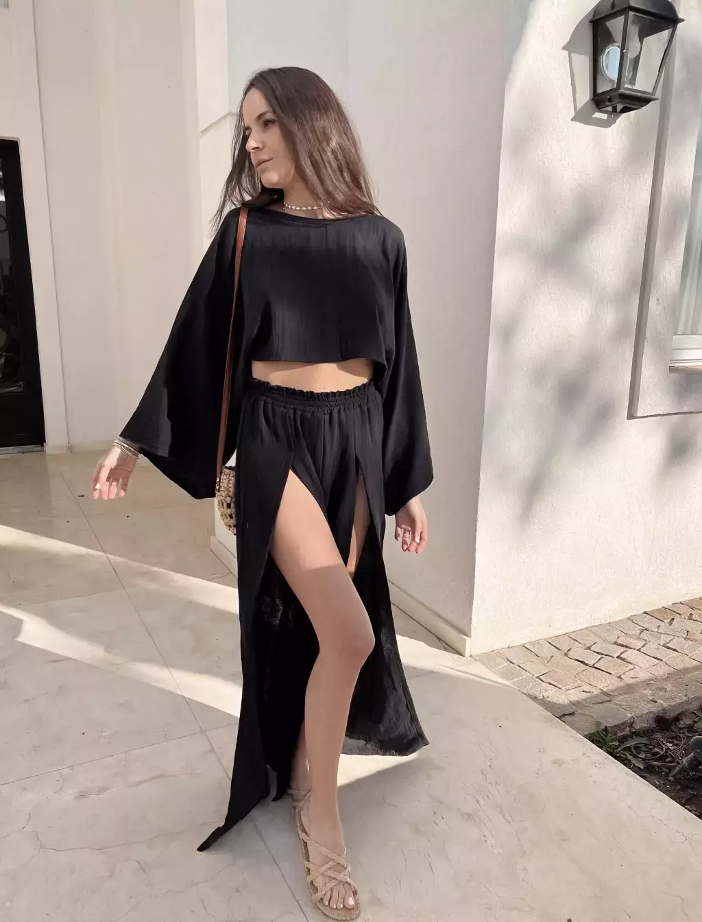 Blusa Toscana negra