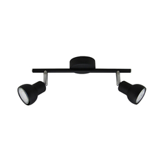 APLIQUE PEPPER NEGRO 2-3 LUCES