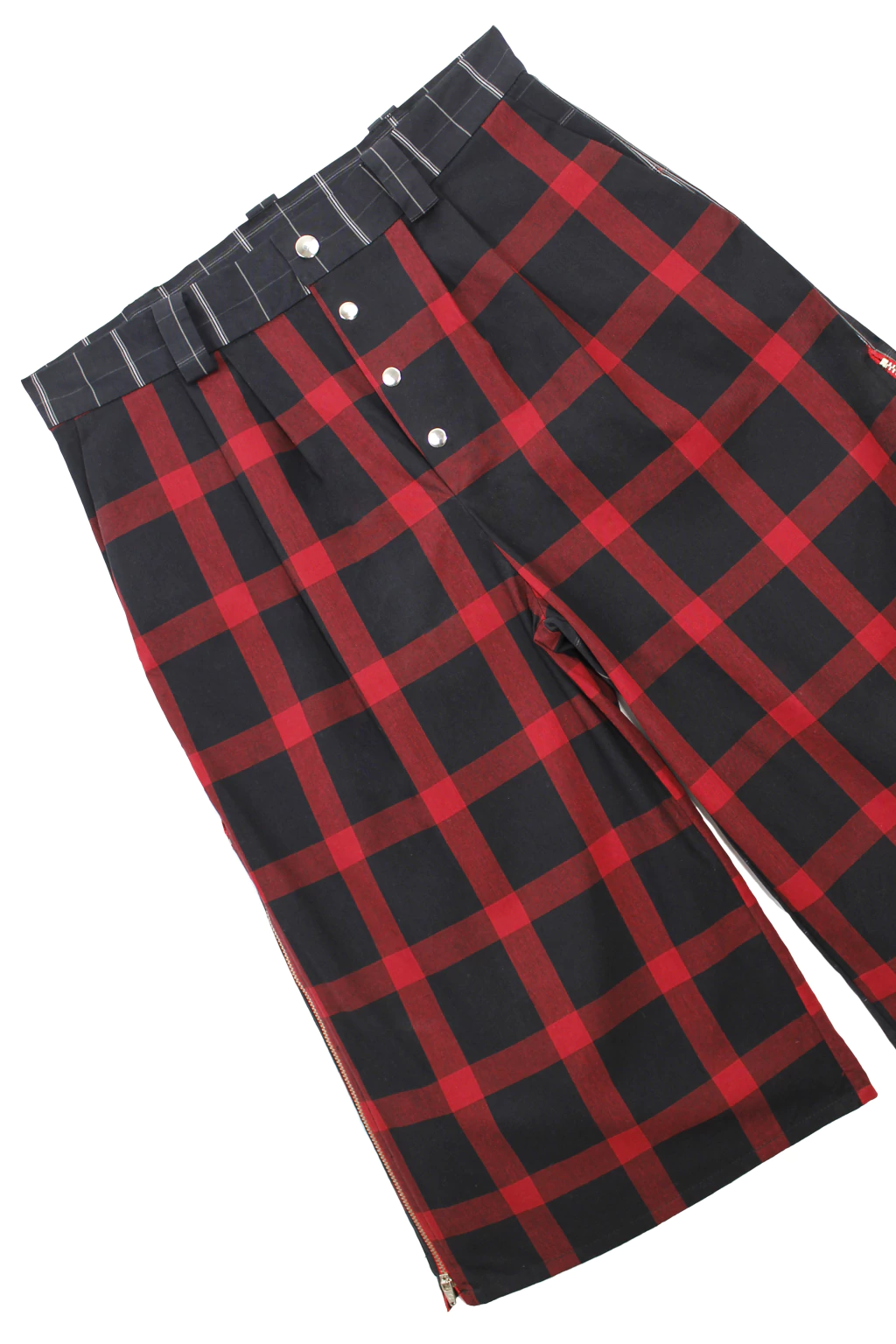 FANCY PUNK TAILORING SHORT LEGS (RED)