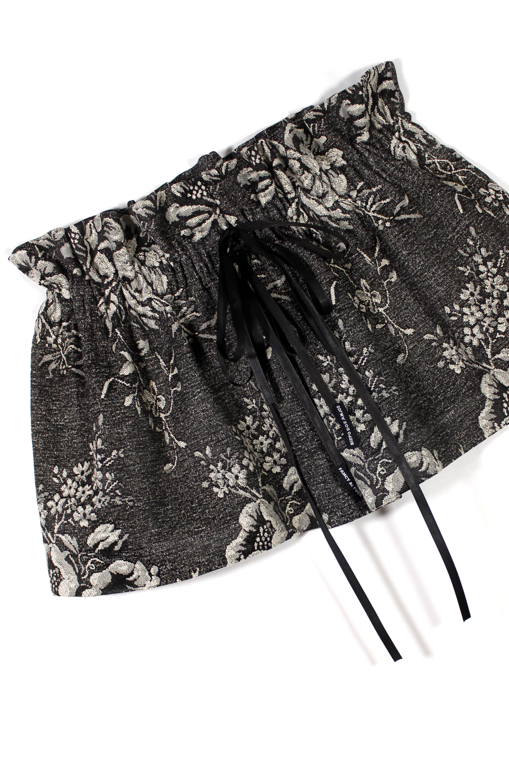FANCY CLOCHARD JACQUARD SKIRT - MINI