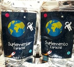 10 saquinhos metalizados sacolinhas surpresa Astronauta - comprar online