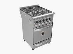 Cocina Industrial Fornax 56cm con puerta vidrio o ciega en Acero Inoxidable - tienda online