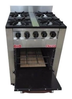 Cocina 4 Hornallas 55cm Pevi - comprar online