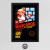 Cuadro Super Marios Bros Retro Nintendo Arcade Gamer 20x30 Mad