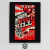 Cuadro Kill Bill Tarantino Accion Cine 40x50 Slim - tienda online