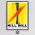 Cuadro Kill Bill Tarantino Accion Cine 40x50 Slim - BlackJack Cuadros