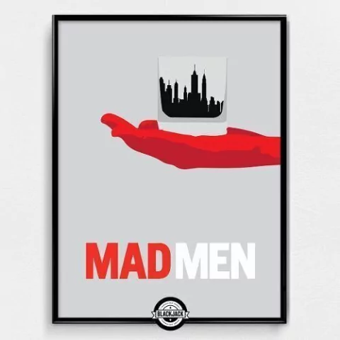 Cuadro Mad Men Deco Retro Series 40x50 Slim