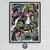 Cuadro Avengers Marvel Comic Deco Cine 40x50 Slim