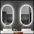 Espejo Luz Led Touch 60 X 85 Pastilla Para Baño Accesorios - DECOGLASS 
